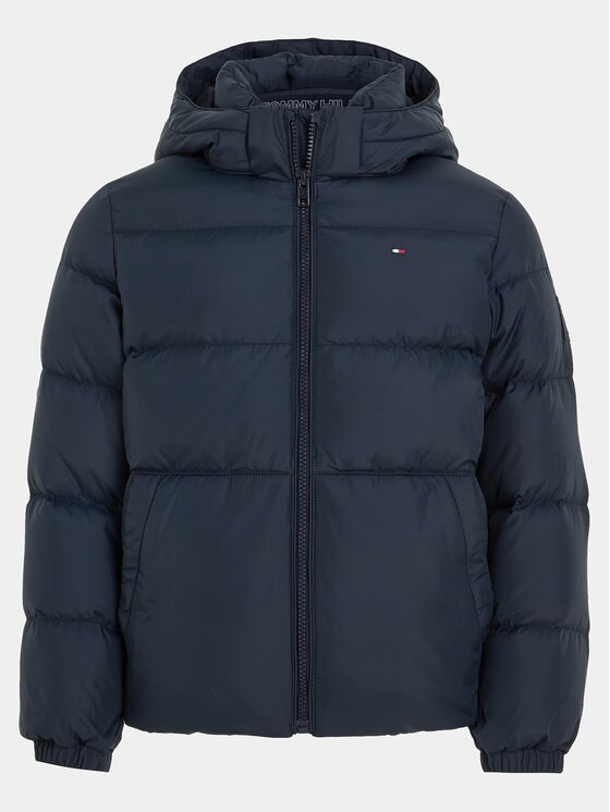 Tommy Hilfiger Tommy Hilfiger Zimní bunda Essential KB0KB08341 M Tmavomodrá Regular Fit