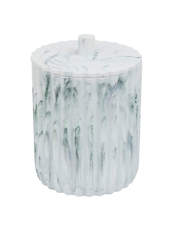 MIAhome MIAhome Kosz na śmieci 5 l marmurkowy 26x19,2x19,2 cm UDOTI Kolorowy
