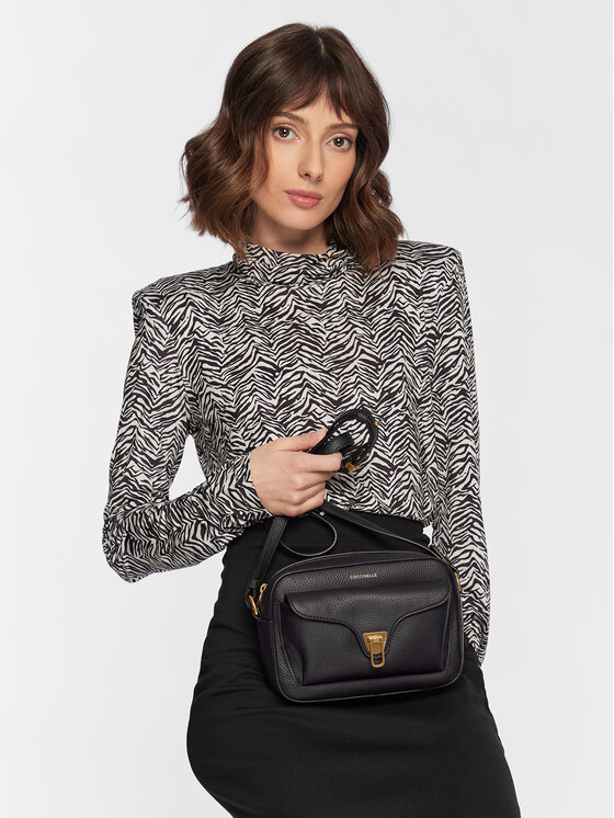 Coccinelle Coccinelle Handtasche MF6 Coccinelle Beat Sof E1 MF6 15 02 01 Schwarz