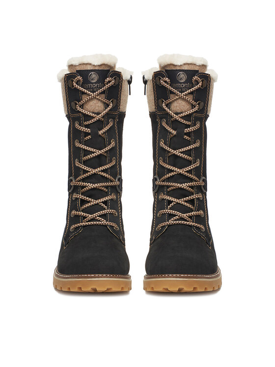 Remonte Remonte Schnürschuhe CEO-D8474-03 Schwarz