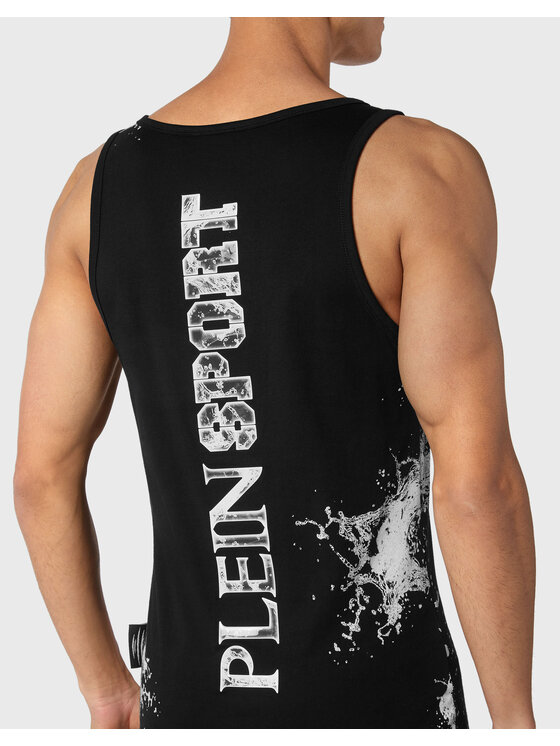 Plein Sport Plein Sport T-Shirt 2491 Czarny Regular Fit