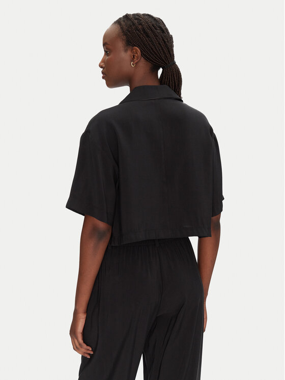 ACCESS FASHION ACCESS FASHION Srajca 53-7043-405 Črna Loose Fit