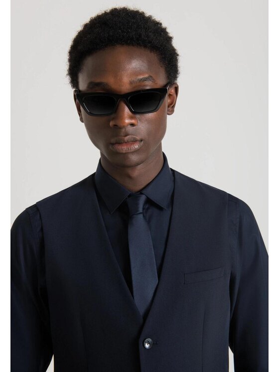 Antony Morato Antony Morato Γιλέκο MMVS00009-FA600255 Μπλε To Fit