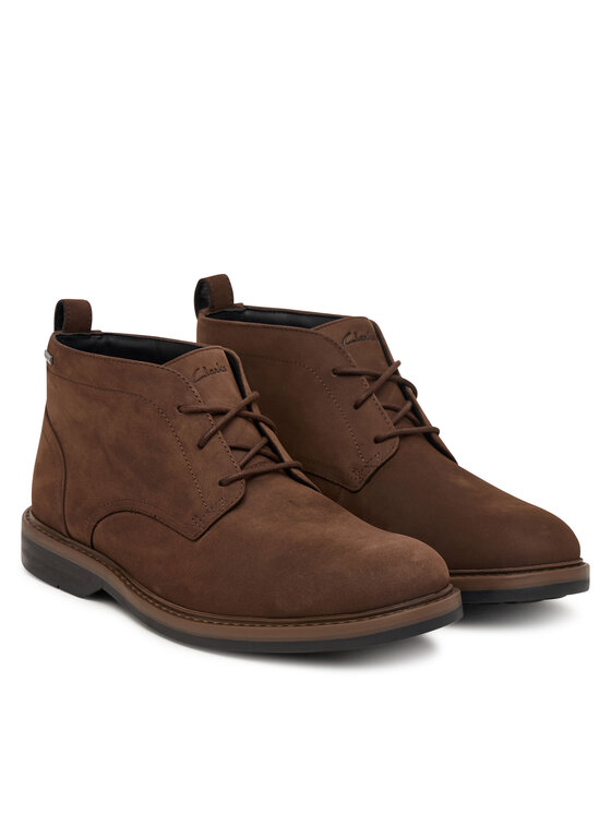 Clarks Clarks Puszābaki Aldwin Mid GTX 26183255 Brūns