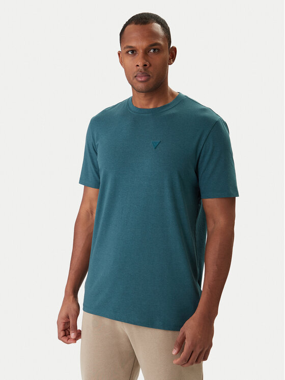 Guess Guess Póló Z2YI12 JR06K Zöld Regular Fit