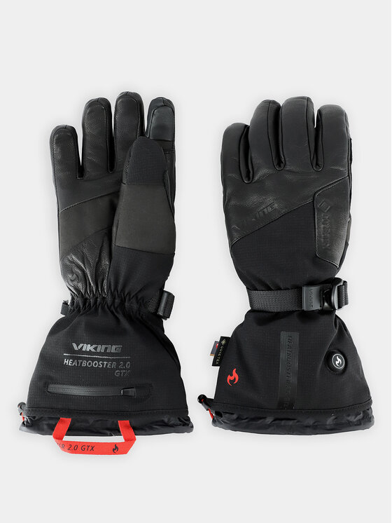 Viking Viking Rękawice narciarskie Heatbooster 2.0 GTX Czarny