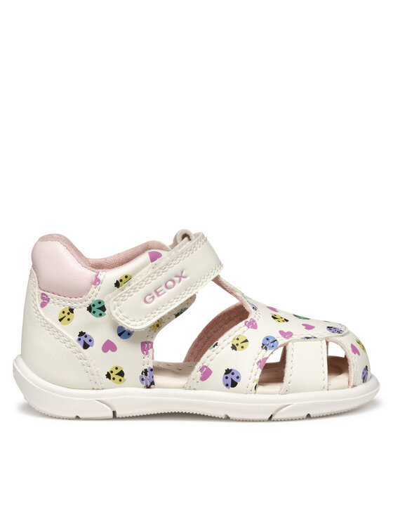 Sandale Geox B Sandal Zapito B556FB 000BC C0653 Alb