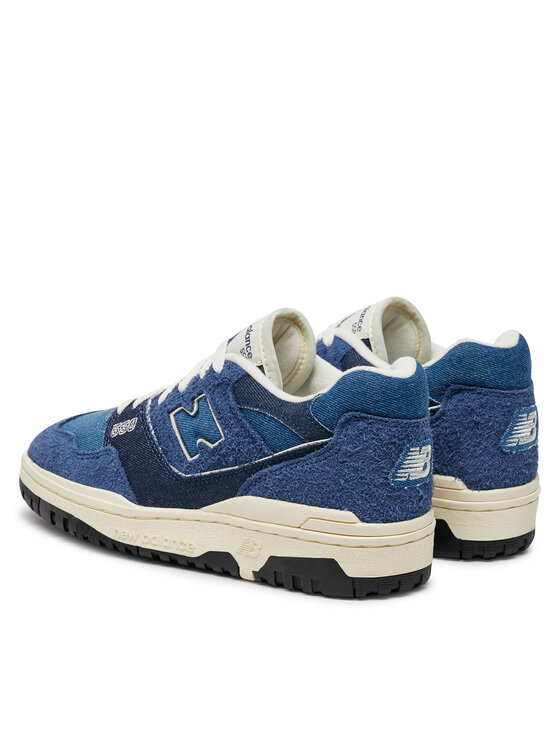 New balance western 575 pelle blu