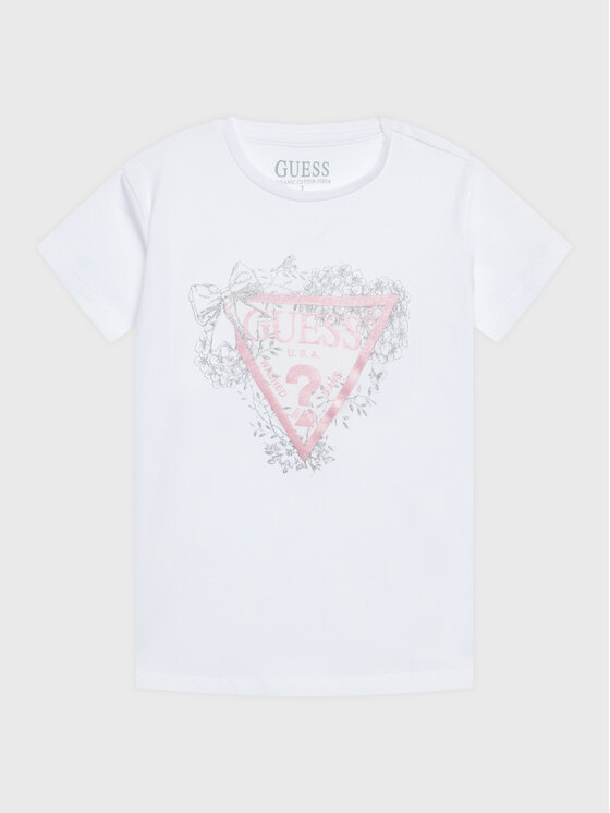 T-shirt K3RI17 K6YW1 Bianco Regular Fit