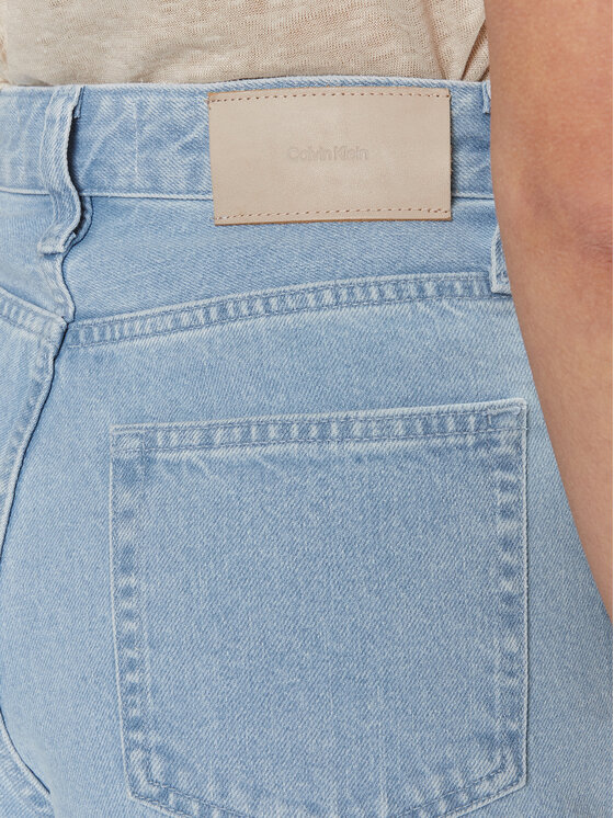 Calvin Klein Calvin Klein Blugi K20K206579 Albastru Wide Leg