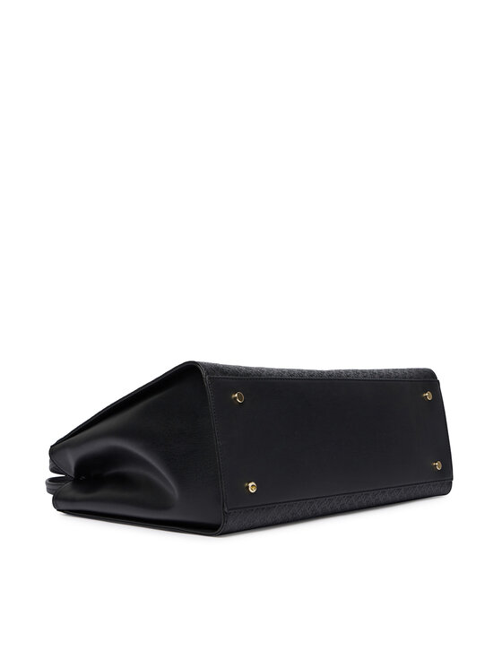 Tommy Hilfiger Tommy Hilfiger Kabelka Th Daily Tote Mono AW0AW18417 Černá