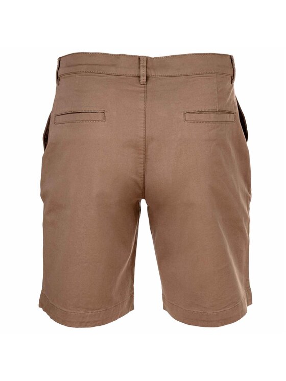 Emporio Armani Emporio Armani Szorty materiałowe 28232 Brązowy Comfort Fit