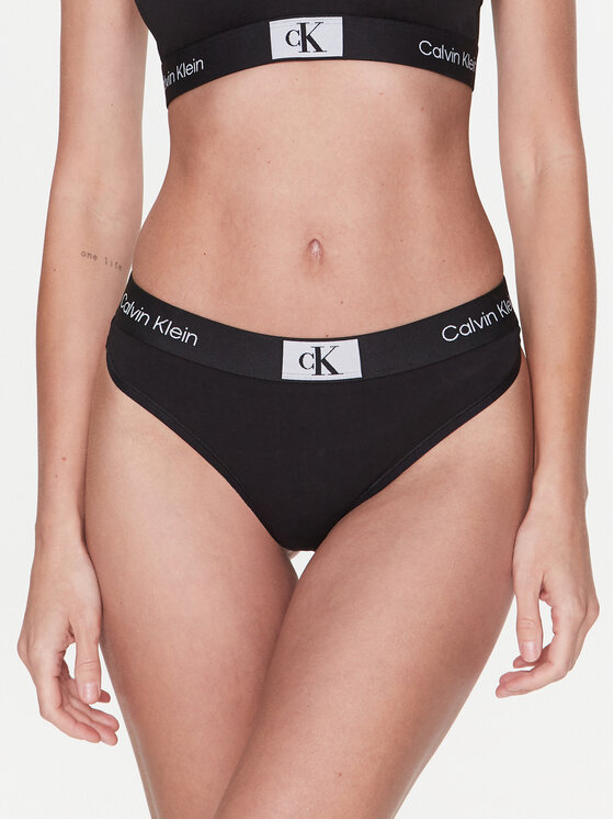 Calvin Klein Underwear Tangice Modern 000QF7221E Crna