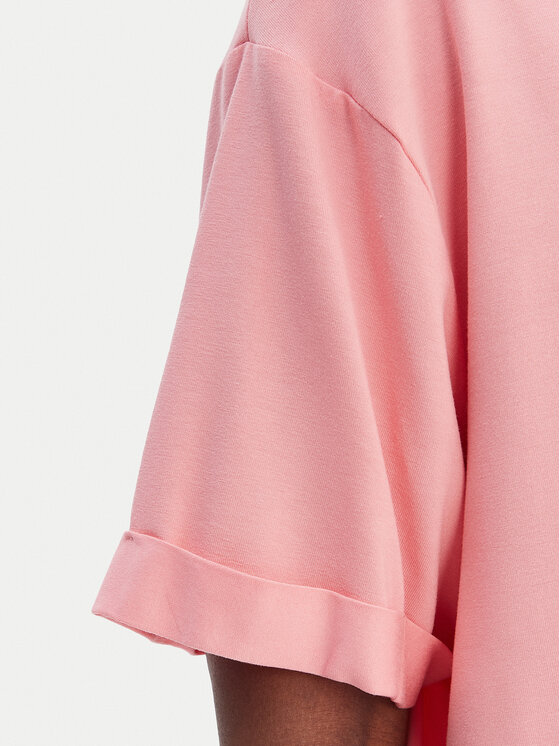 Guess Guess T-shirt E5GI07 K68D2 Rosa Regular Fit