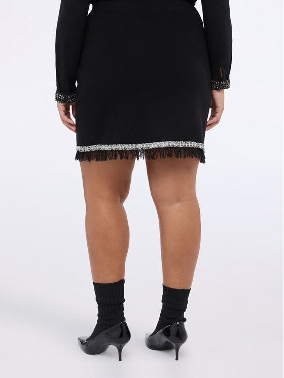 Fiorella Rubino Fiorella Rubino Minigonna 1662L000508N033 Nero Regular Fit