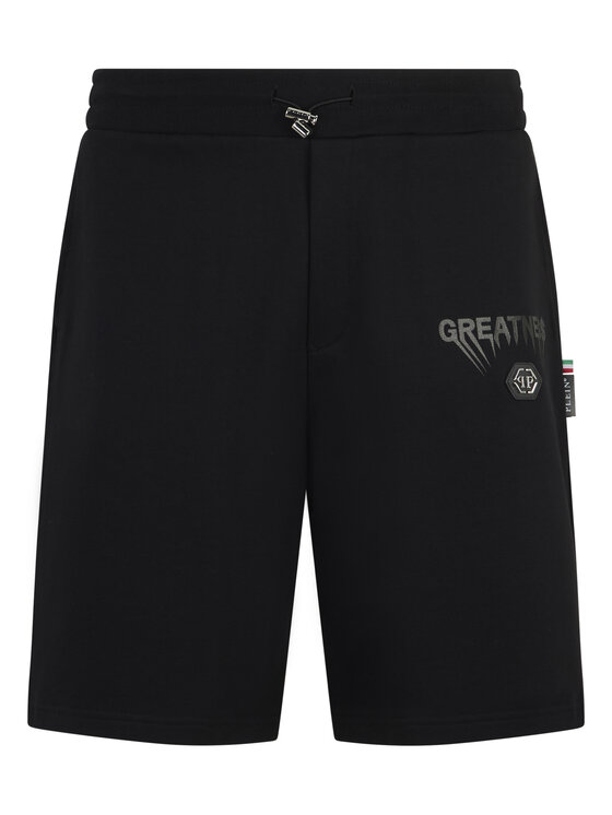 PHILIPP PLEIN PHILIPP PLEIN Szorty sportowe 26001 Czarny Jogger Fit