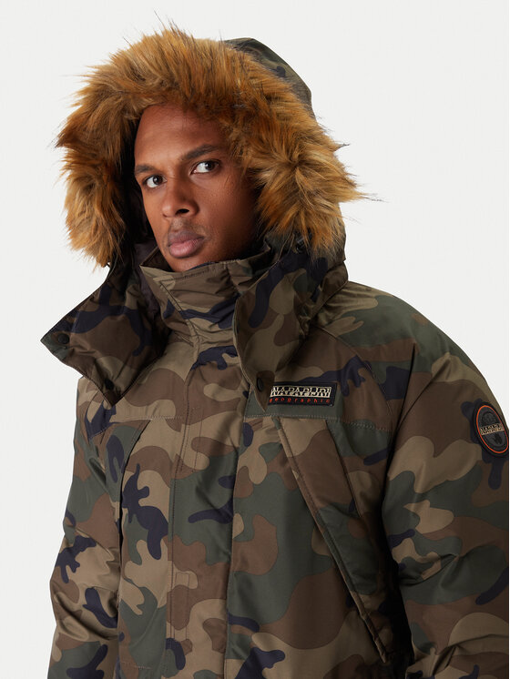 Napapijri Napapijri Giubbotto invernale Epoch NP0A4GM9 Verde Regular Fit