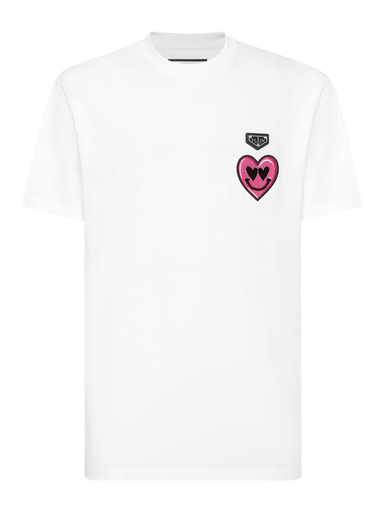 PHILIPP PLEIN PHILIPP PLEIN T-shirt 25561 Rosa Regular Fit