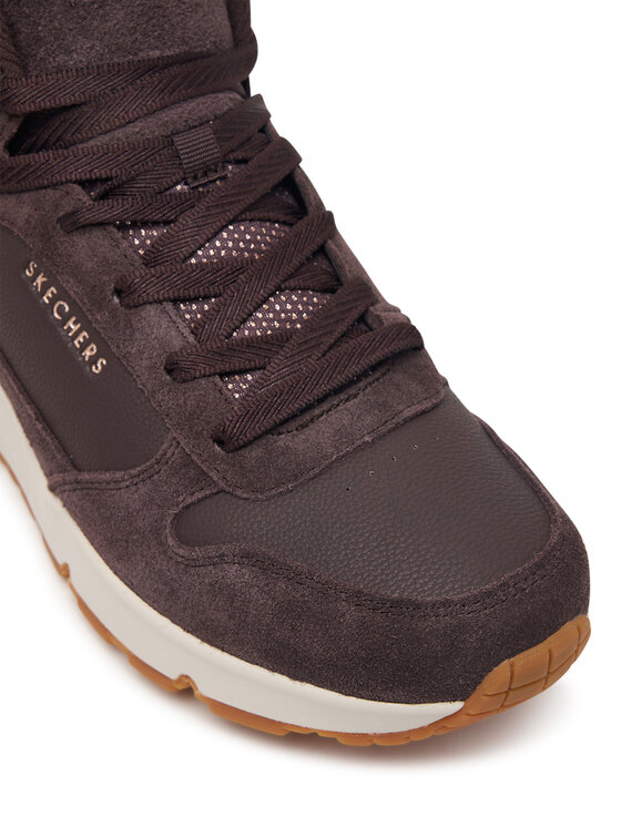 Skechers Skechers Sneakersy Uno - Stacre Shine 177181/CHOC Hnedá