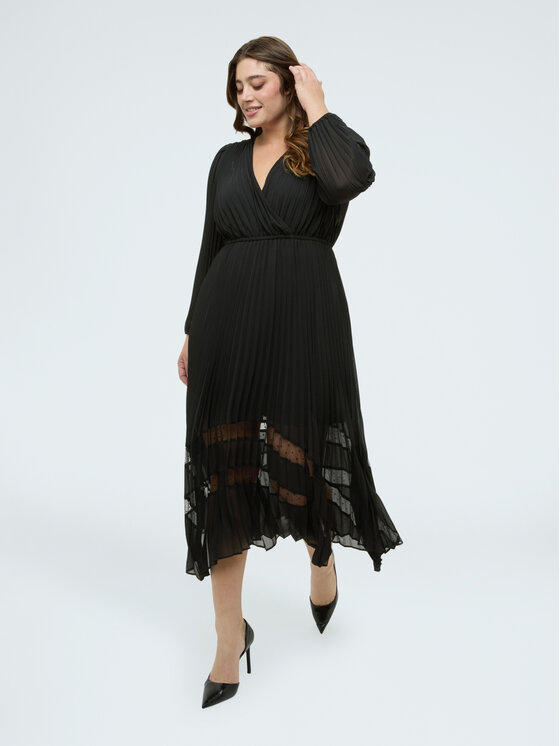 Fiorella Rubino Fiorella Rubino Vestito da giorno 7072T001752N033 Nero A-Line Fit