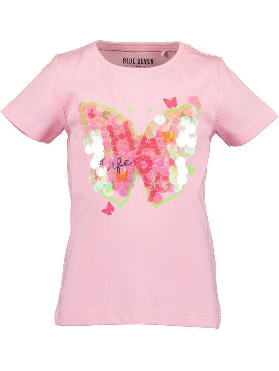 Blue Seven Blue Seven T-shirt 702283 X Ružičasta Regular Fit