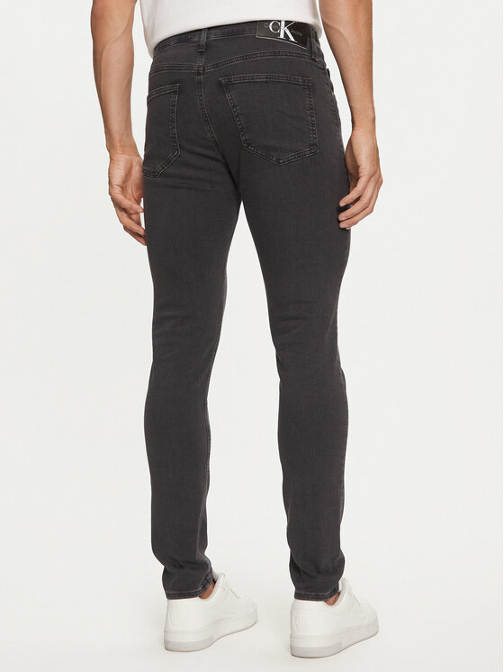 Calvin Klein Jeans Calvin Klein Jeans Blugi J30J323696 Gri Skinny Fit