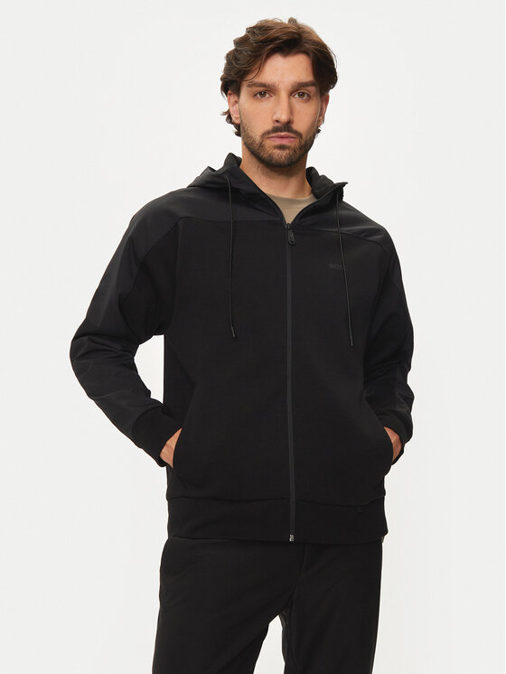 Boss Sweatshirt Sariq 50519019 Noir Regular Fit