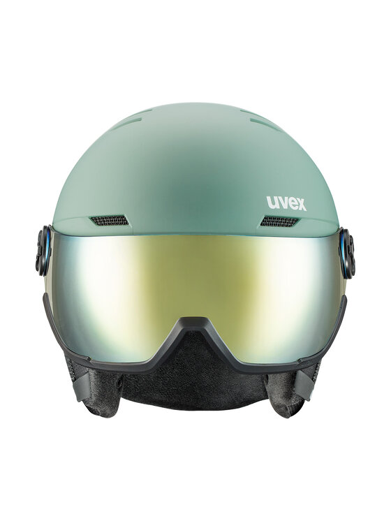 Uvex Lyžiarska helma Wanted Visor 56/6/262/11/05 Zelená