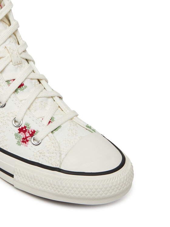 Converse Converse Кеди Chuck Taylor All Star Vintage Embroidery A12635C Білий