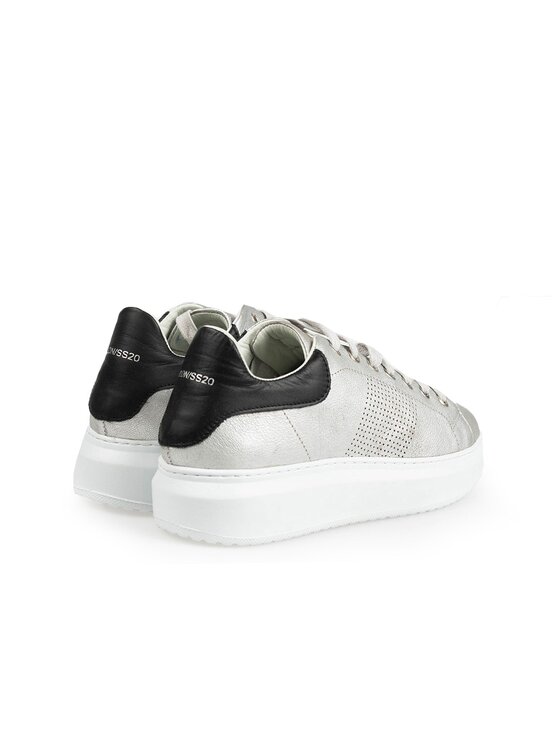 Baldinini Baldinini Sneakersy DE0410T10LA Srebrny