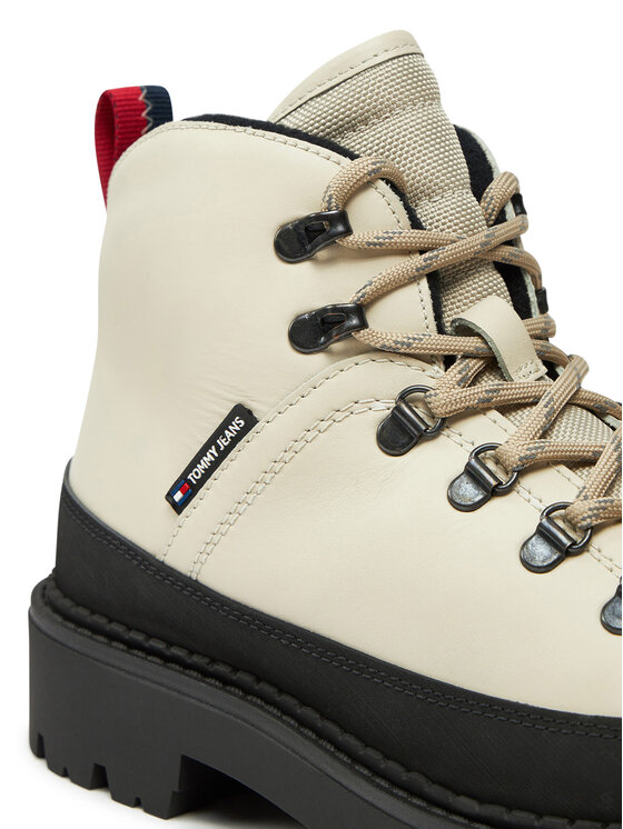 Tommy Jeans Tommy Jeans Trapery Tjm Hiking Boot Wl EM0EM01491 Écru
