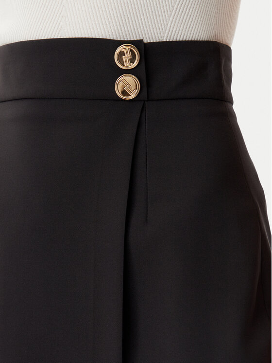 Artigli Artigli Pouzdrová sukně ACGO000902 Černá Slim Fit