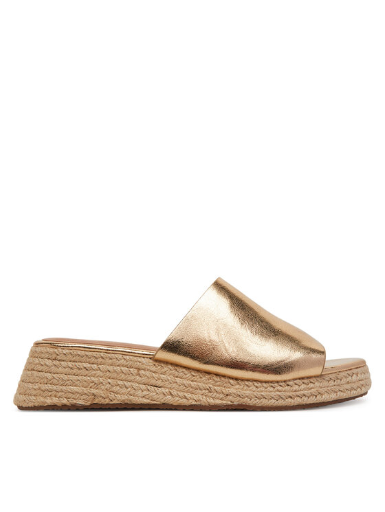 Damskie Espadryle ONLY Shoes, Rozmiar 38, Złote, 15341289
