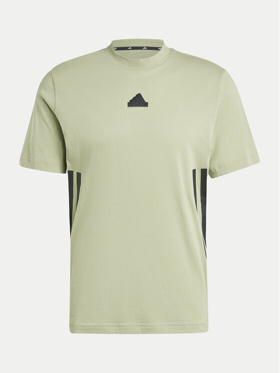 adidas adidas Tricou Future Icons 3-Stripes IY7736 Verde Regular Fit