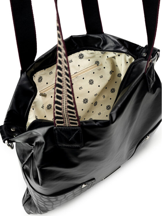 Monnari Monnari Handtasche BAGIMP0-24Z-BAG6210-KM20D000-R00 Schwarz