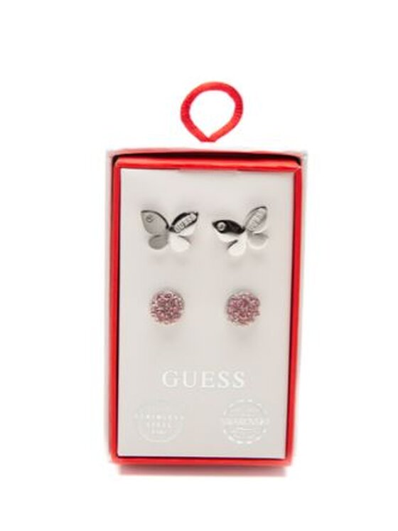 Guess Guess Zestaw 2 par kolczyków UBS20021 Różowy