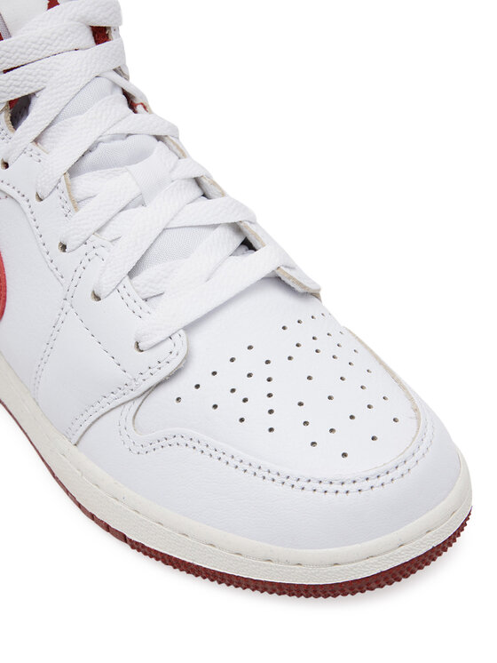 Nike Nike Sneakersy Air Jordan 1 MID SE FJ3464 Bílá