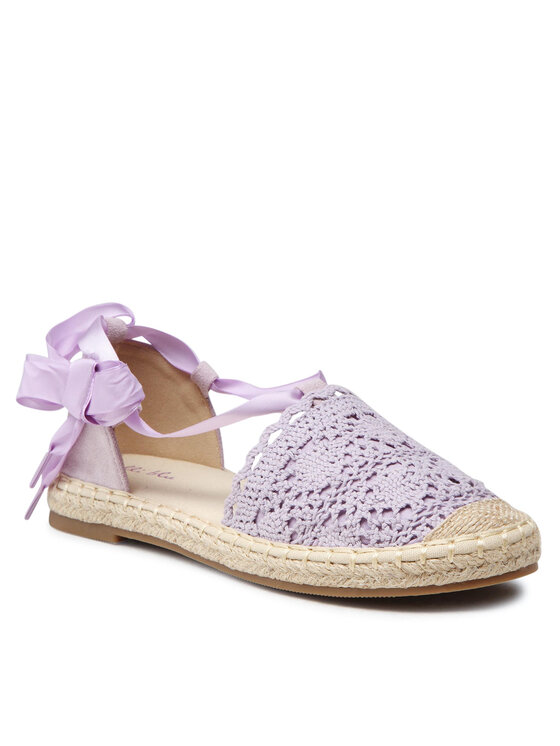 Nelli Blu Nelli Blu Espadryle CSK1576-04 Fioletowy