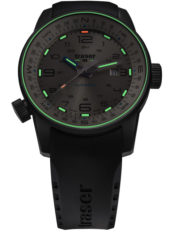 Traser Traser Zegarek TS-110455 Czarny
