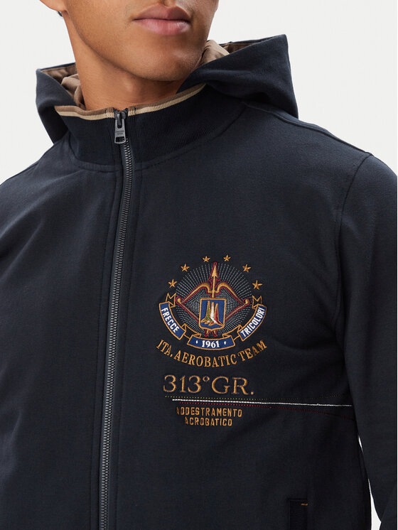 Aeronautica Militare Aeronautica Militare Felpa 262FE2131UF00662 Blu scuro Regular Fit