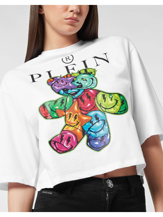 PHILIPP PLEIN PHILIPP PLEIN T-shirt 25627 Bianco Regular Fit