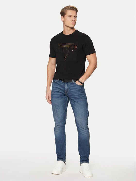 Guess Guess T-shirt M5RI62 K9RM1 Nero Regular Fit