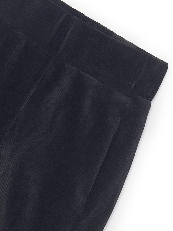 Mayoral Mayoral Pantaloni di tessuto 7576 Nero Wide Leg