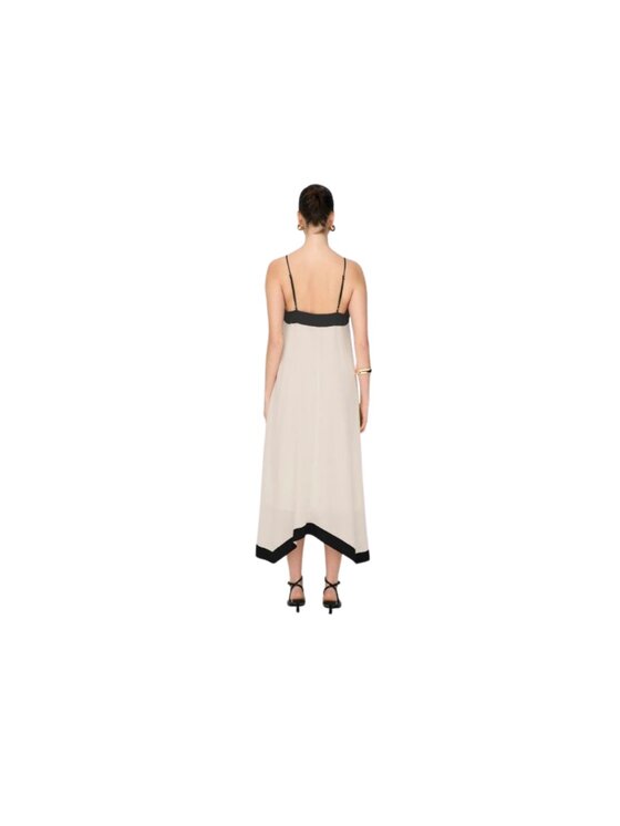 ONLY ONLY Vestito estivo Abito onldiana life strap long Beige Regular Fit