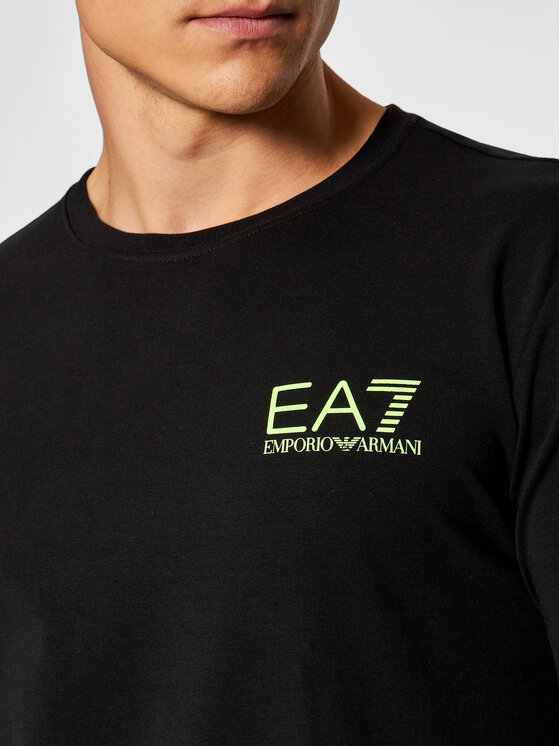 EA7 Emporio Armani EA7 Emporio Armani Longsleeve 6KPT33 PJ9TZ 1200 Nero Slim Fit