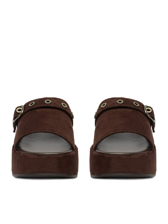 Guess Jeans Guess Jeans Šlepetės CEO-HY20091-1 Ruda