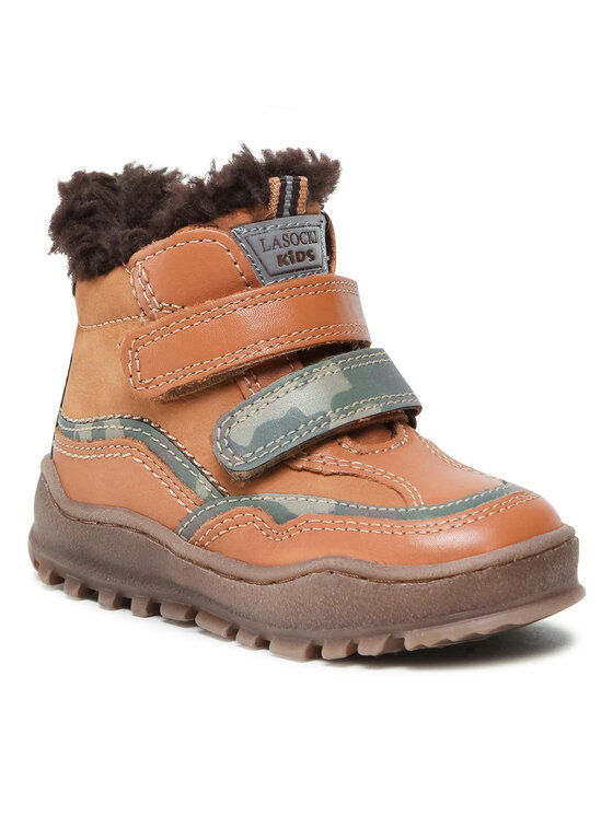 Lasocki Kids Lasocki Kids Šnurovacia obuv CI12-TYSON-01 Hnedá