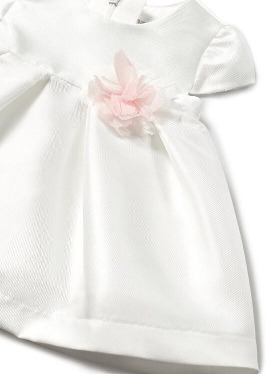 Mayoral Mayoral Elegantes Kleid 1861 Weiß Regular Fit