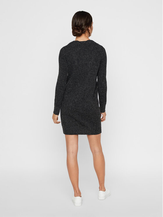Vero Moda Vero Moda Rochie tricotată 10215523 Negru Relaxed Fit