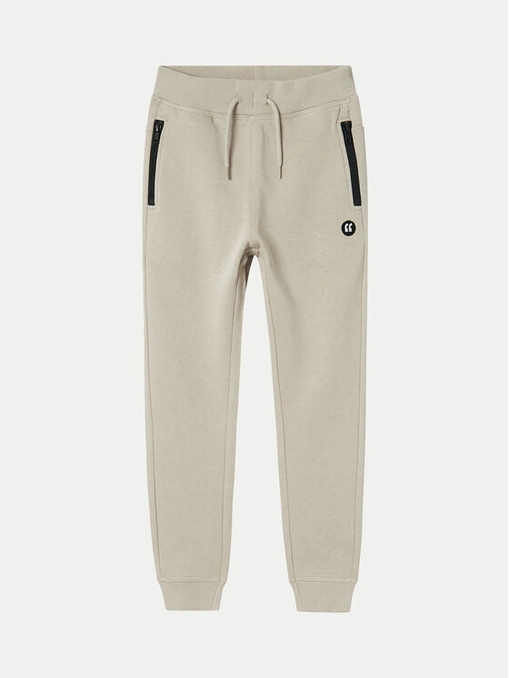NAME IT NAME IT Долнище анцуг 13220322 Бежов Regular Fit